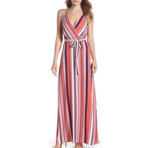 Charles Henry maxi dress